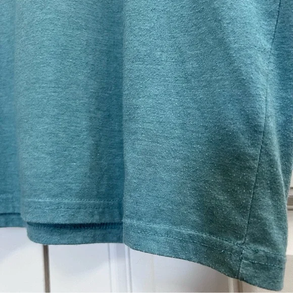 Urban Pipeline Mens The Ultimate Tee in Heather Teal, Size L - Picture 7 of 9